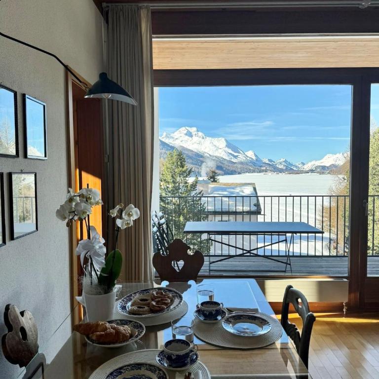 Chesa Myrta - attic with beautiful lake view - Apartment mit Seeblick - 27