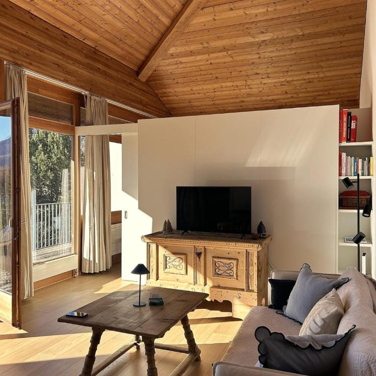 Chesa Myrta - attic with beautiful lake view - Apartment mit Seeblick - 3