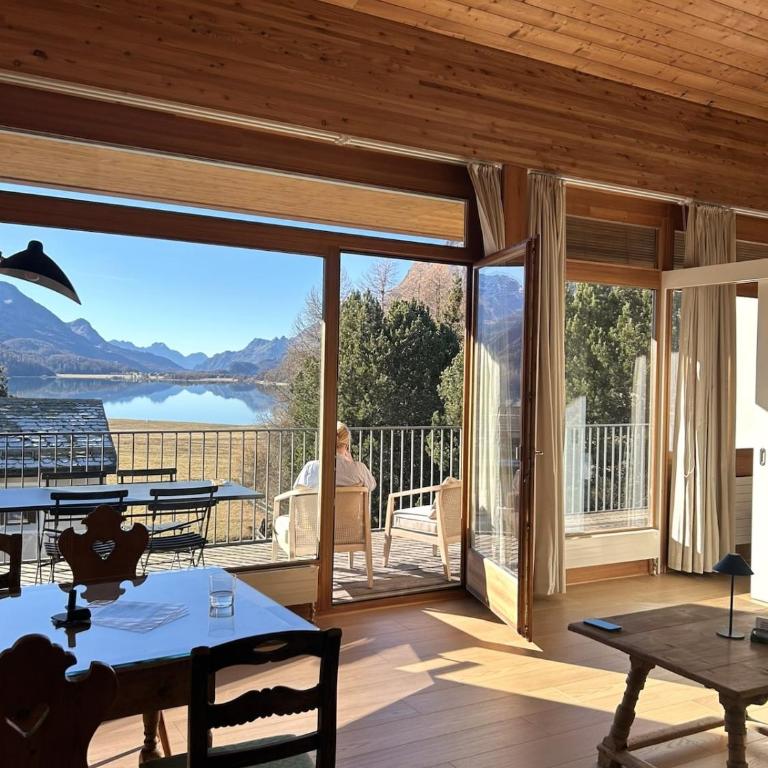 Chesa Myrta - attic with beautiful lake view - Apartment mit Seeblick - 4