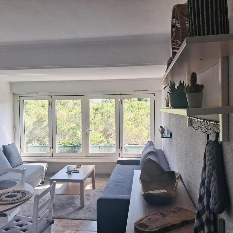 studio bord de mer, clim, jardin et parking - Appartement 1 Chambre - 5
