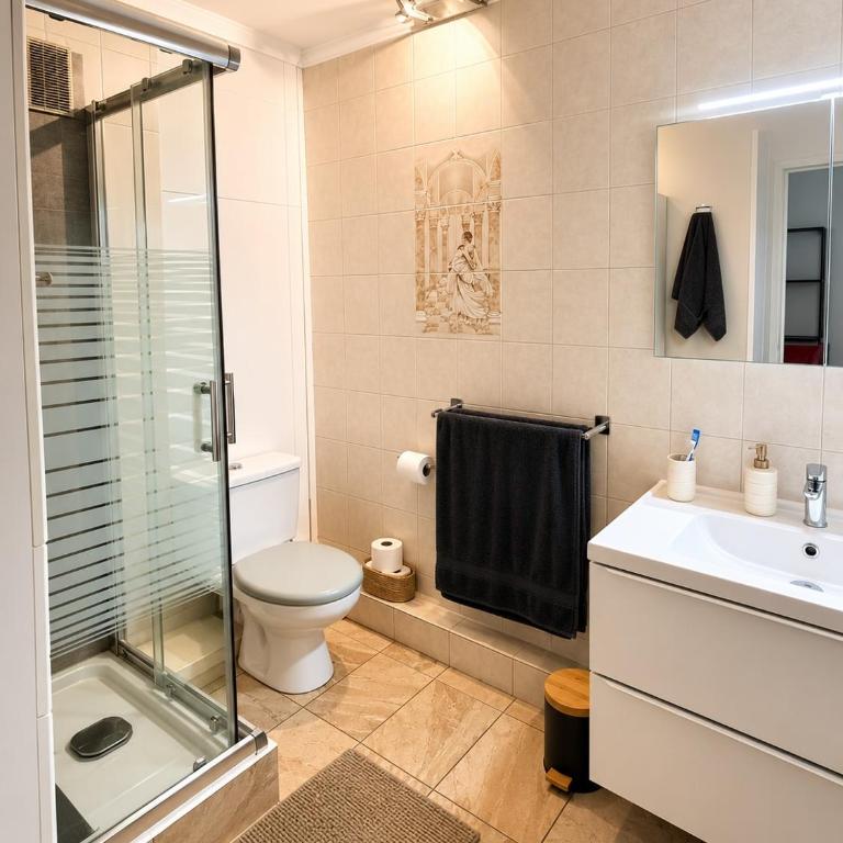 studio bord de mer, clim, jardin et parking - Appartement 1 Chambre - 12