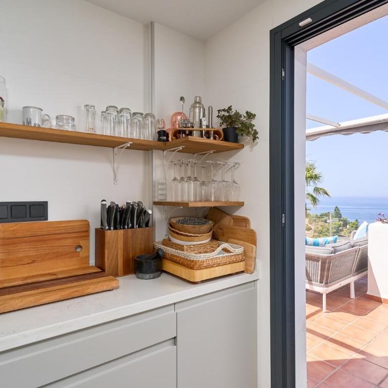 Sunny Sea View Condo with Private Patio, Shared Pool, Amazing Views, Full Kitchen - Two-Bedroom Apartment - 20