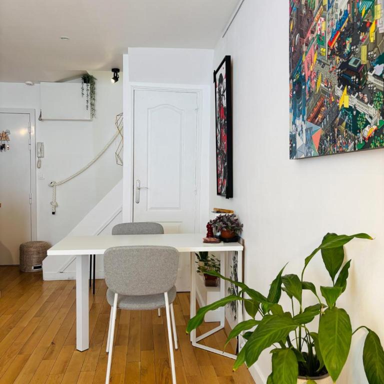 Agréable duplex près du Canal Saint-Martin - Appartement 1 Chambre - 6