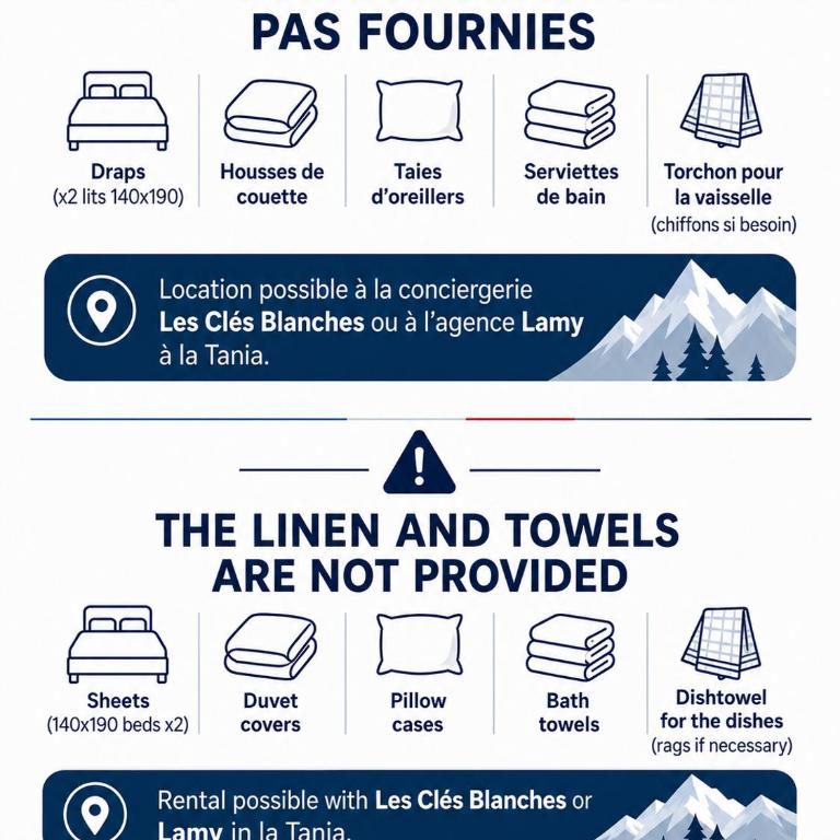 Chaleureux T2 La Tania Courchevel pieds des pistes - One-Bedroom Apartment - 7