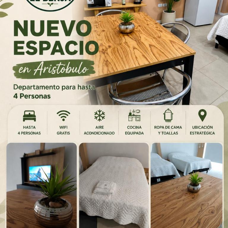 Refugio El Benja Centro - Apartamento de 1 dormitorio - 1