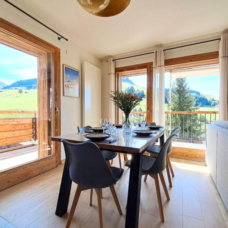 Spacious 8-person apartment with mountain views - Apartment - 5