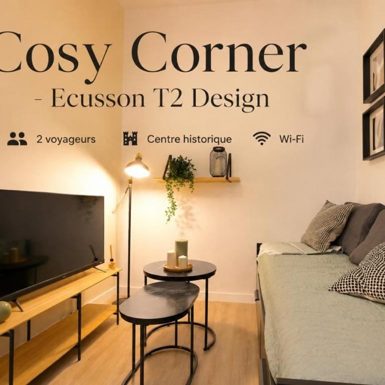 Cosy corner - Ecusson T2 Design - Appartement 1 Chambre Supérieur - 1