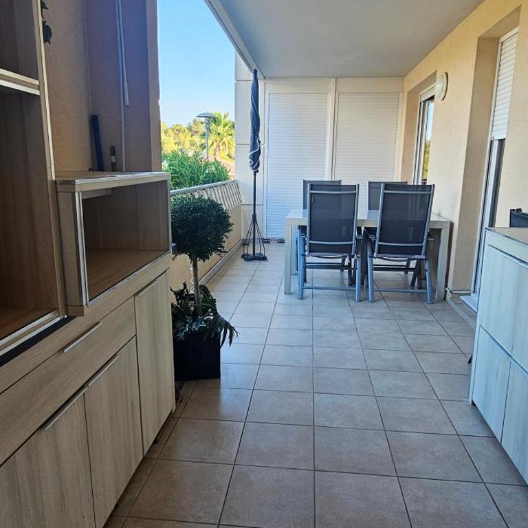 T3 Grande Terrasse, Plancha, Vue Piscine, Soleil - Appartement 2 Chambres - 8