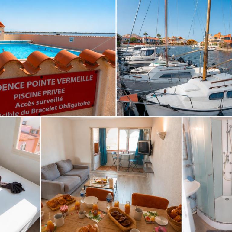 La Parenthèse Marine - Swimming - pool Parking - Pond view - Apartment mit 1 Schlafzimmer - 2