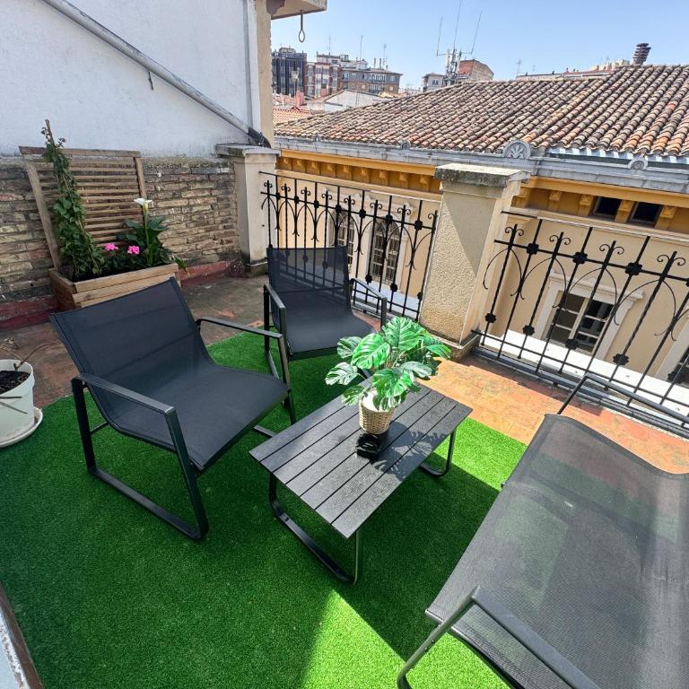La Terraza de La Merced Preciosas vistas ciudad AireAc - Apartment - 1
