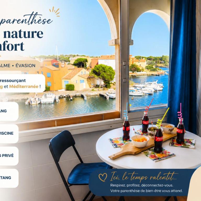 La Parenthèse Marine - Swimming - pool Parking - Pond view - Apartment mit 1 Schlafzimmer - 1