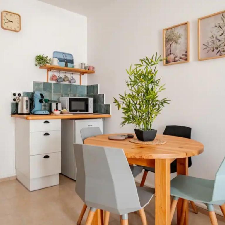 Le Petit Arlésien T2 centre-ville Arles, 4 personnes, chambre et salon séparé - One-Bedroom Apartment - 6