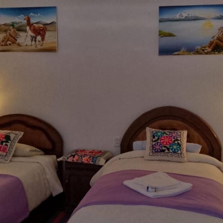 Hostal Puerto Yumani - Double Room with Lake View - 2