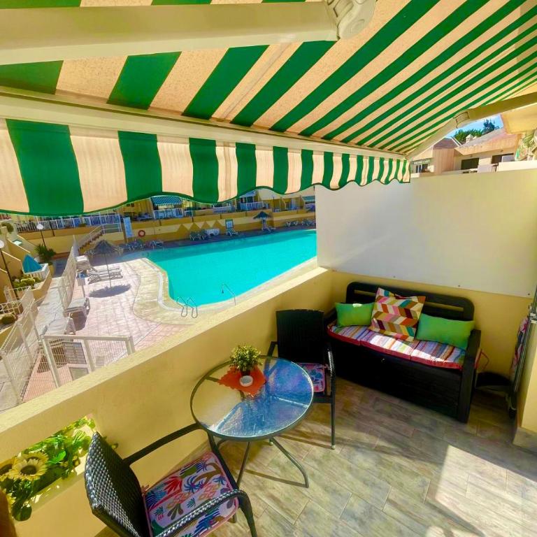 Costa Adeje - Wonderful studio - AirCon - Apartamento Estudio - 1 cama doble - 89