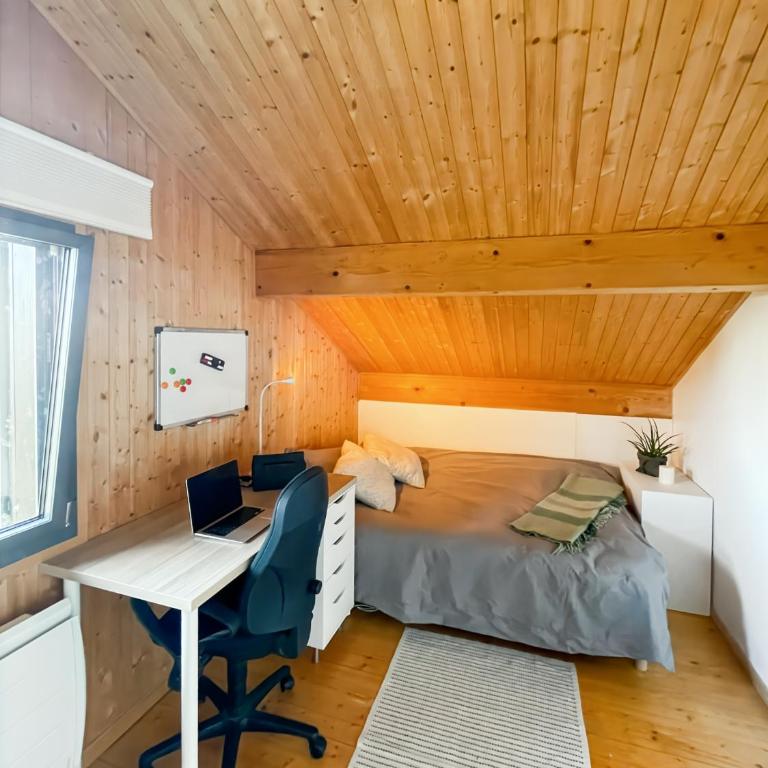 L'Écrin d'Orange - Chalet, sauna et vue panoramique - Maison 4 Chambres - 9
