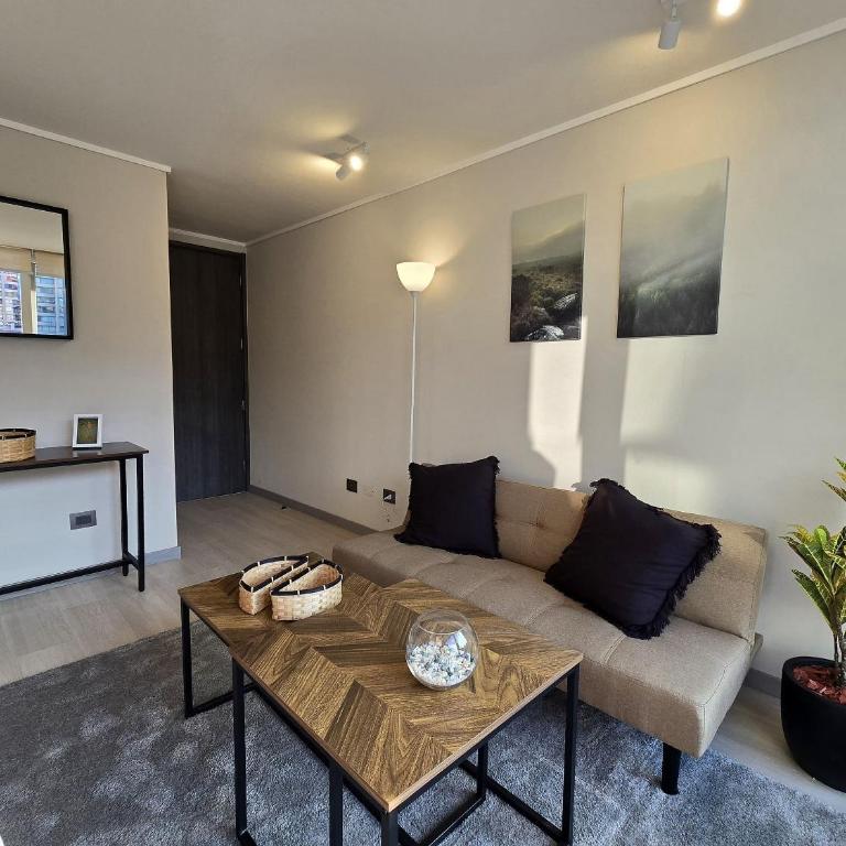 Rbk° Depto nuevo proyecto 2025 a pasos del metro - One-Bedroom Apartment - 1