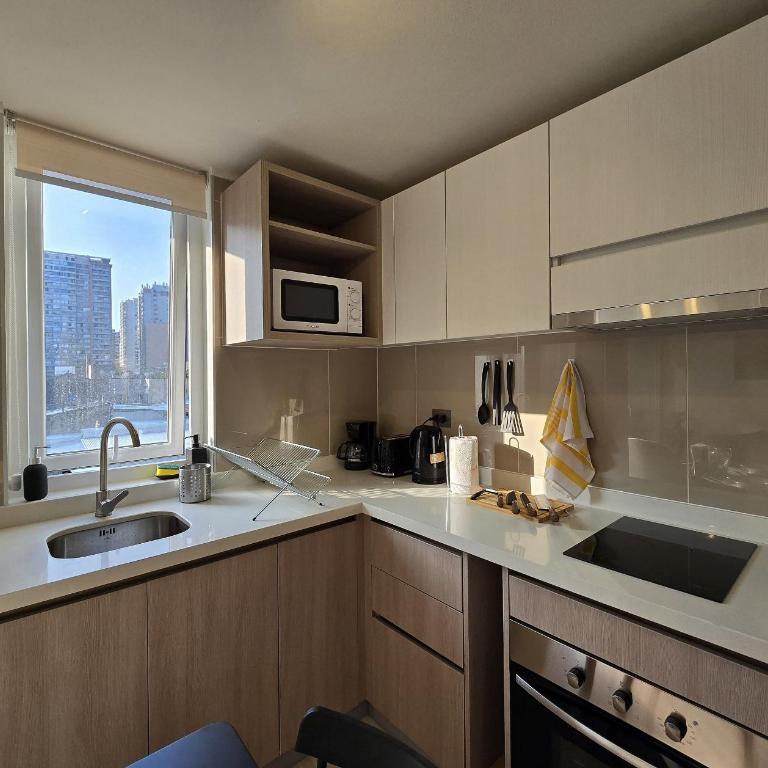 Rbk° Depto nuevo proyecto 2025 a pasos del metro - One-Bedroom Apartment - 7