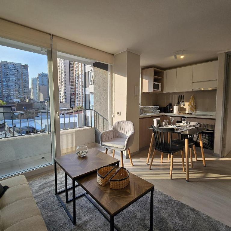 Rbk° Depto nuevo proyecto 2025 a pasos del metro - One-Bedroom Apartment - 15
