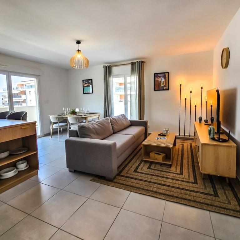 Rivage d'Or - 2-bedroom apartment with pool, air conditioning and parking - Appartement 2 Chambres - 7