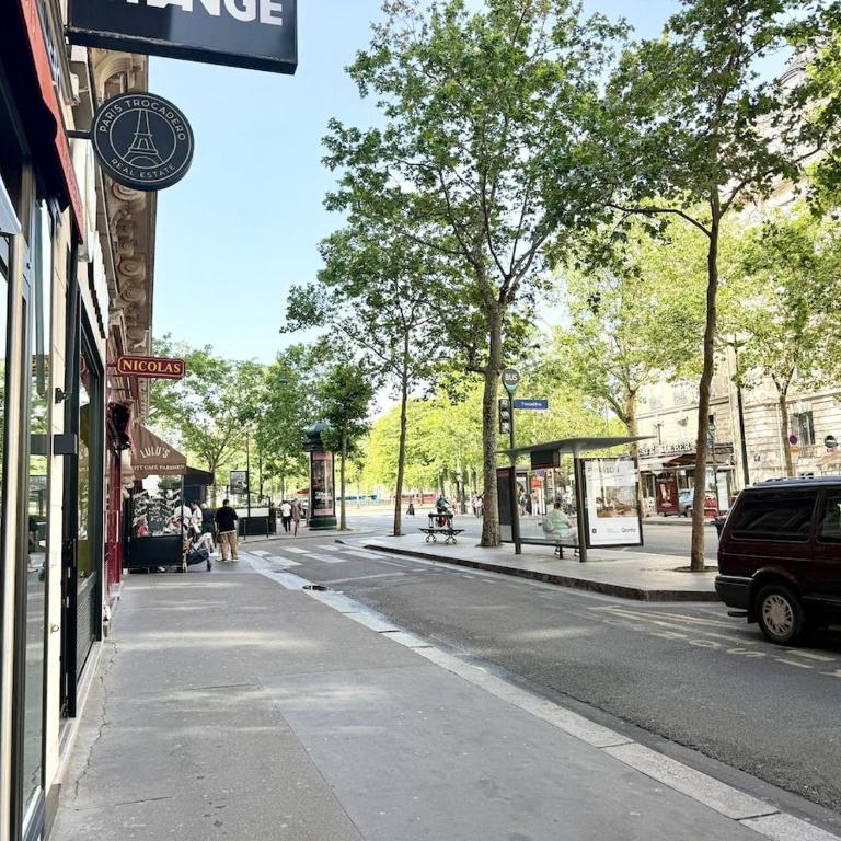 Elegant Haussmann-style apartment Avenue Kléber - Apartamento de 1 dormitorio - 9