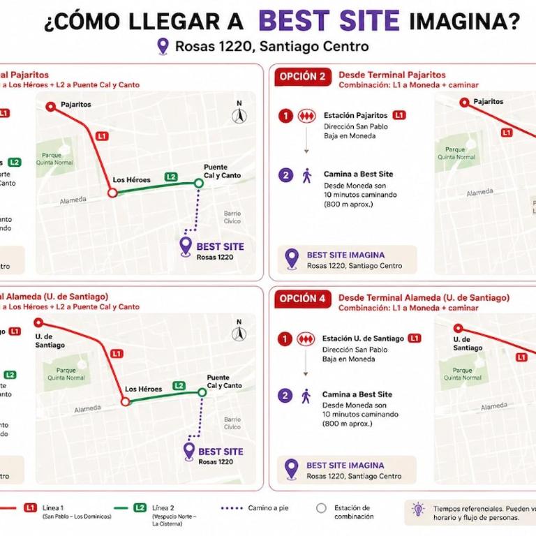 Vive la experiencia de Santiago Centro - Three-Bedroom Apartment - 6