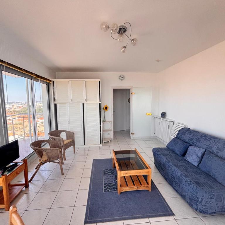 Studio avec vue mer et balcon, 10ème étage - FR-1-197-630 - Studio - 25