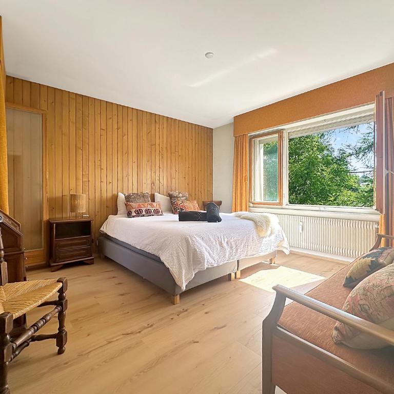 Between slopes and golf facing the Alps - Appartement - 5