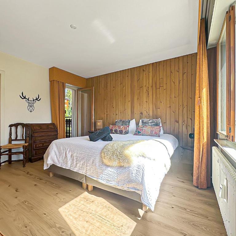 Between slopes and golf facing the Alps - Appartement - 10