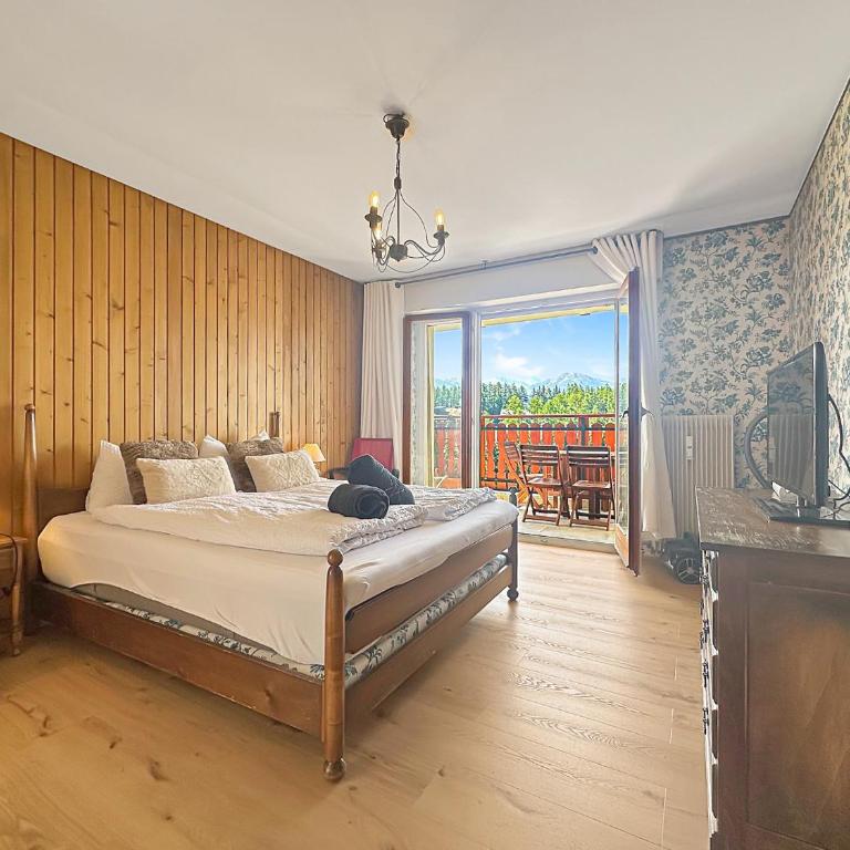 Between slopes and golf facing the Alps - Appartement - 9