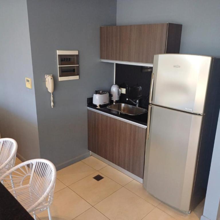 Departamento loft con balcón con vistas parciales a la bahia - Apartamento de 1 dormitorio - 9
