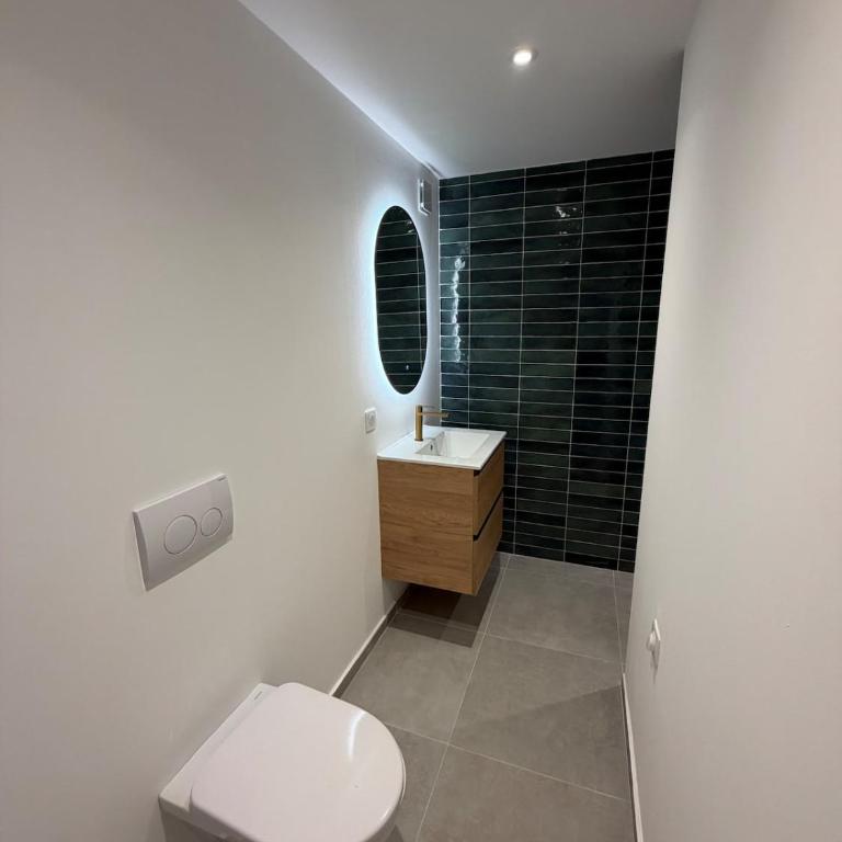 Vue mer, terrasse et parking sécurisé à Ajaccio - Appartement 1 Chambre - 9