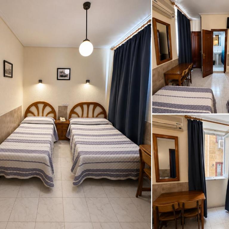 Hostal La Perla Asturiana - Chambre Lits Jumeaux - 7