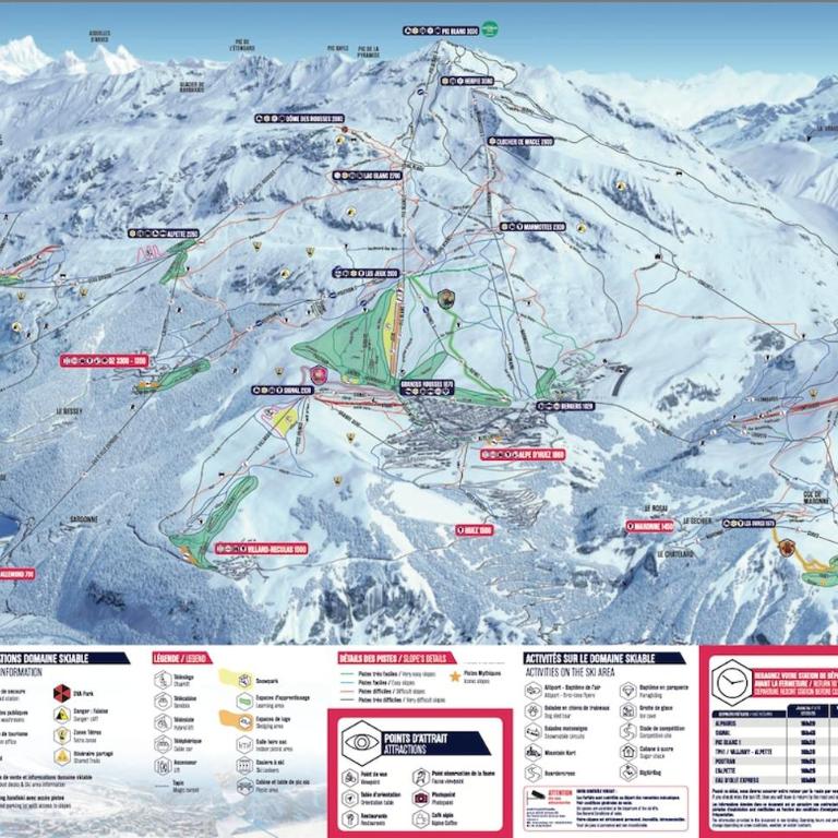 Appartement chaleureux au centre de l'Alpes d'Huez - Apartment mit 2 Schlafzimmern - 37