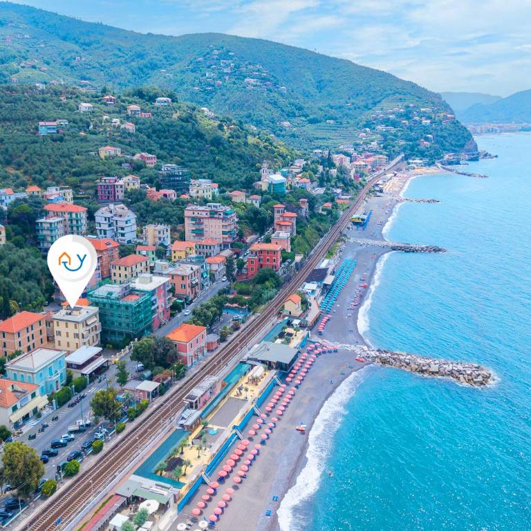 Respiro Di Mare Cavi Di Lavagna - Happy Rentals - Apartamento con vistas al mar - 2