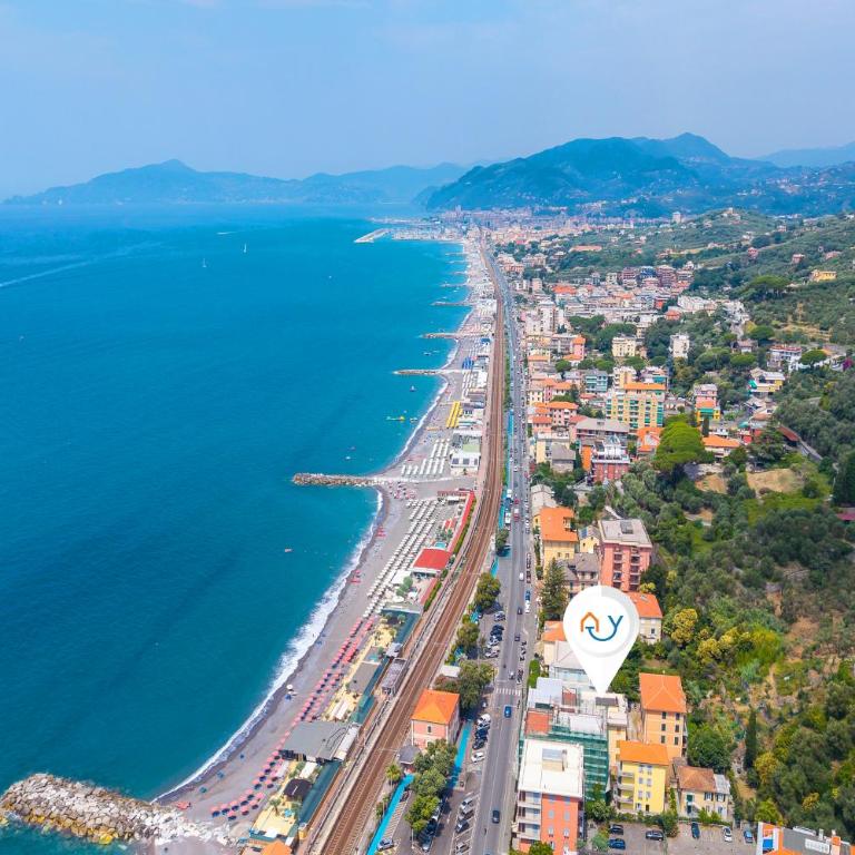 Respiro Di Mare Cavi Di Lavagna - Happy Rentals - Apartamento con vistas al mar - 24