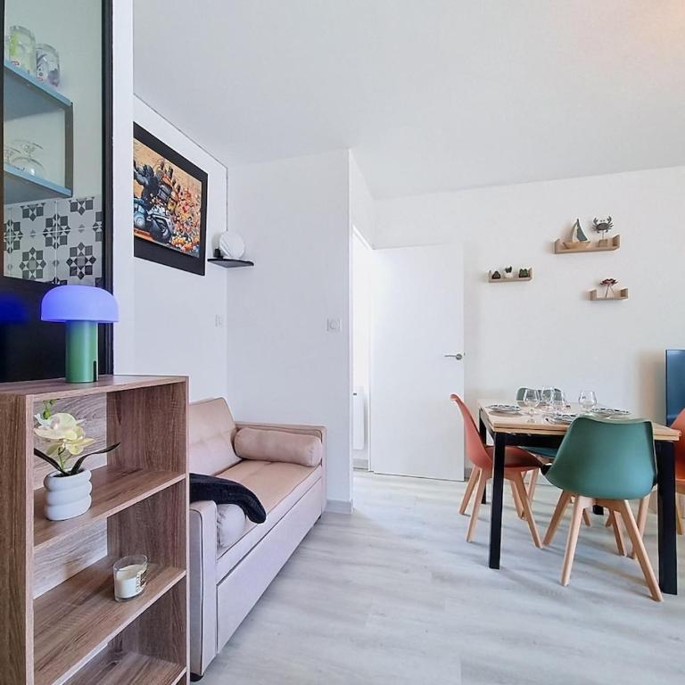 Cap Océan, Parking privé, Plage & commerces à pied - Appartement 1 Chambre - 22