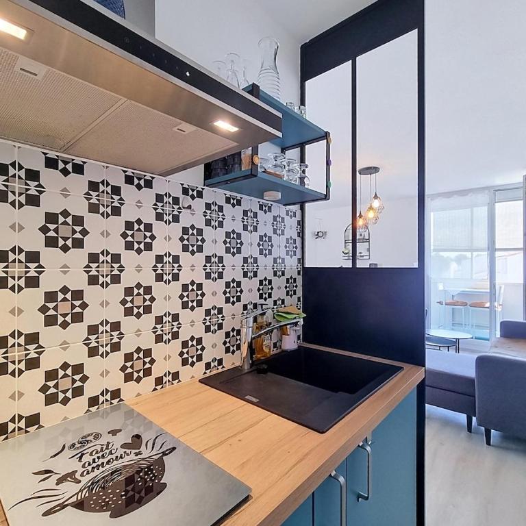Cap Océan, Parking privé, Plage & commerces à pied - Appartement 1 Chambre - 27