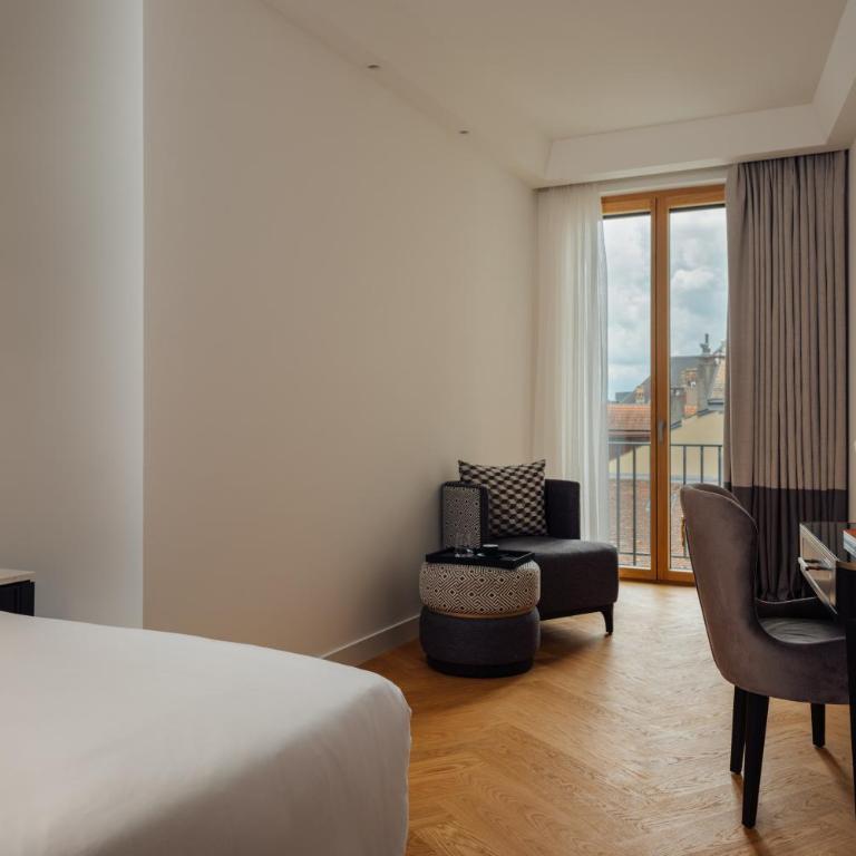 Beau-Rivage Nyon - Superior Doppel- oder Zweibettzimmer mit Terrasse - 5