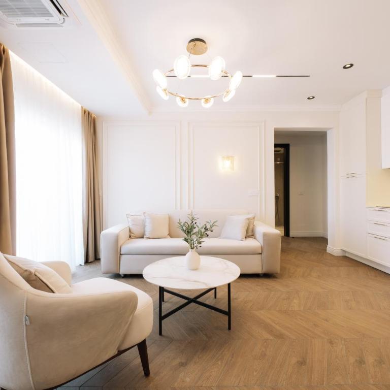 Hotel Dolcinium - Appartement 1 Chambre avec Vue sur la Mer et Terrasse - 11