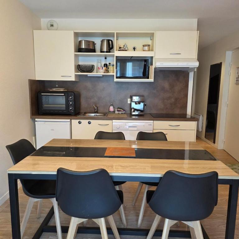 Le Refuge la Féclaz piscine rando ski 5 pers - Appartement 2 Chambres - 9