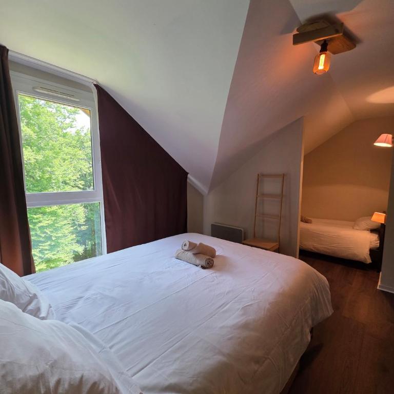Le Refuge la Féclaz piscine rando ski 5 pers - Appartement 2 Chambres - 11