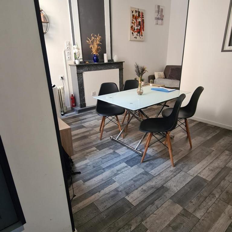 Appart cosy avec balnéo, balcon, clim à 15 min de la Cité - Apartment mit 1 Schlafzimmer - 7