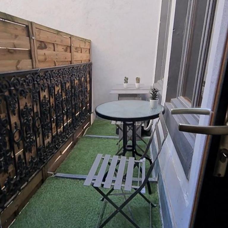 Appart cosy avec balnéo, balcon, clim à 15 min de la Cité - Apartment mit 1 Schlafzimmer - 6