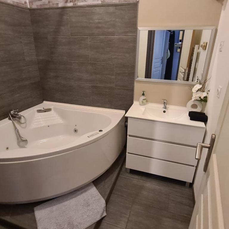 Appart cosy avec balnéo, balcon, clim à 15 min de la Cité - Apartment mit 1 Schlafzimmer - 2