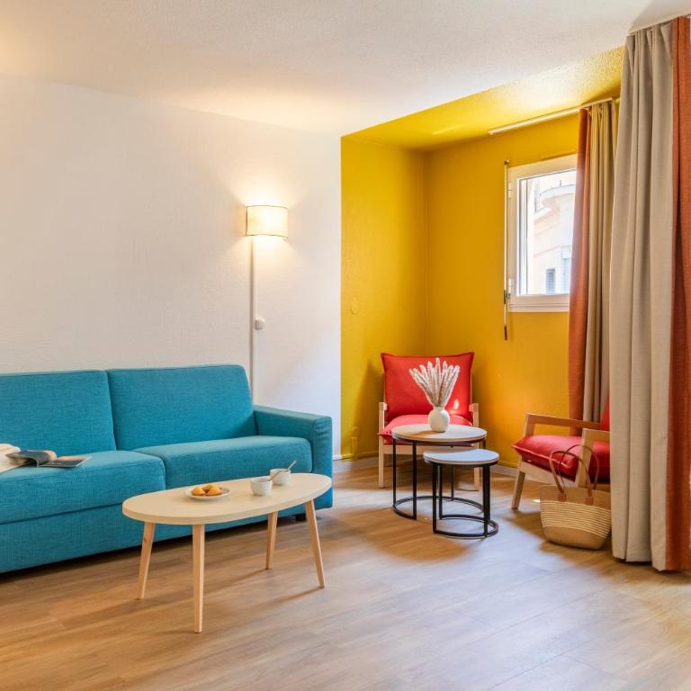 Résidence Pierre & Vacances Les Citronniers - Appartement 1 Chambre Supérieur avec Coin Couchage dans Alcôve, Climatisation et Balcon (6 Personnes) - 1