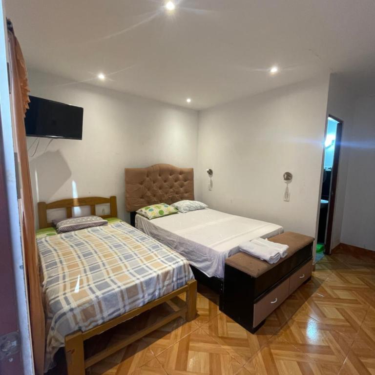 Hospedaje vista del sur paracas - Twin Room with Private Bathroom - 3