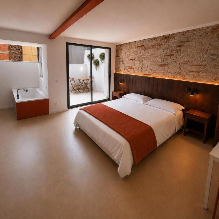 Átic Port Apartsuite con bañera y terraza Adults Only - Apartment mit 1 Schlafzimmer - 1