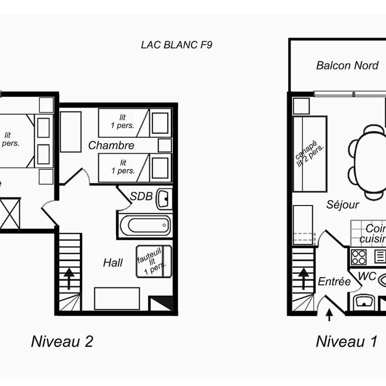 Residence Le Lac Blanc - Appartement 2 Chambres - 11