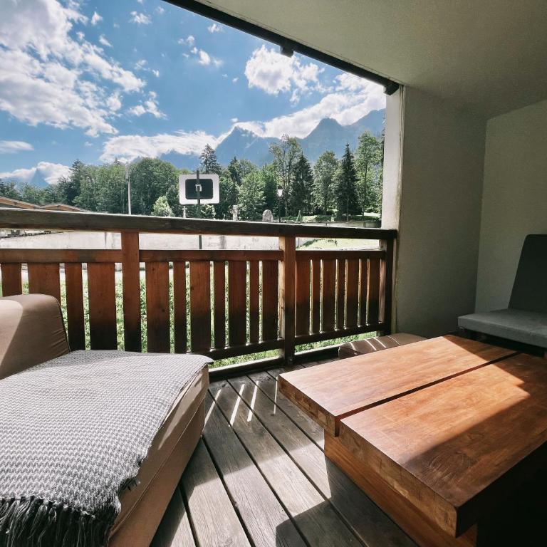 T2 avec vue aiguille du midi centre Houches - Appartement 1 Chambre - 1