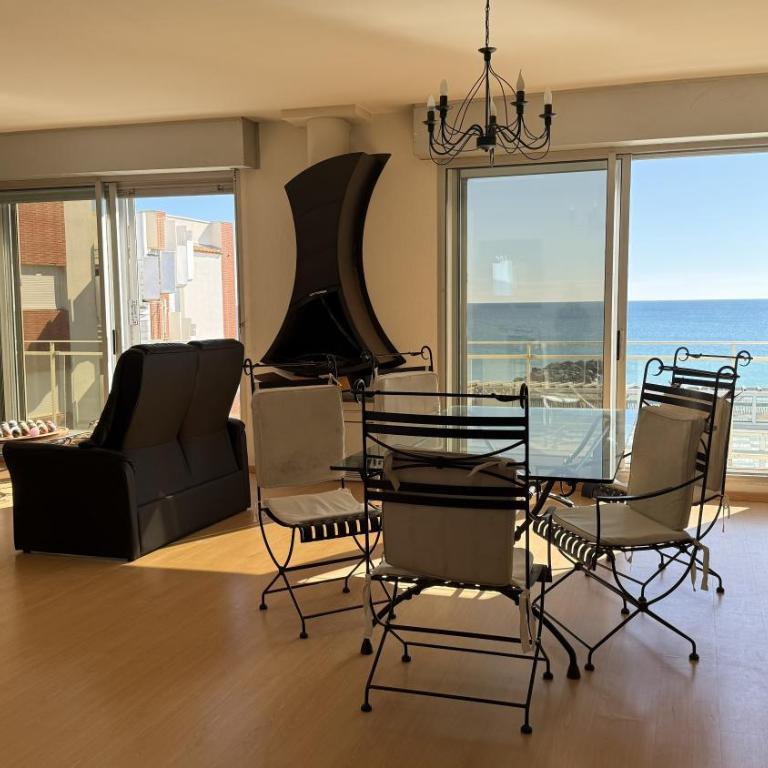 La Tour de la Mer - Vue Mer avec accès Plage direct - 150m2 - Clim - Parking privé - Appartement - 15
